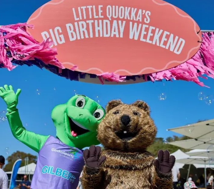 Fim de Semana do Grande Aniversário do Pequeno Quokka